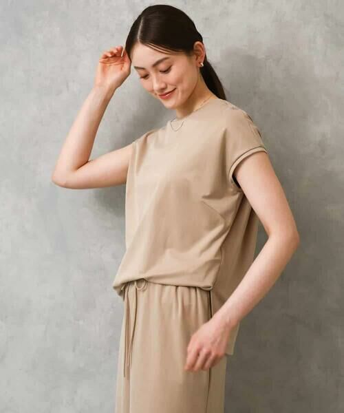 MICHEL KLEIN / ミッシェルクラン カットソー | [セットアップ対応]ヴィンテージサテンTブラウス | 詳細2