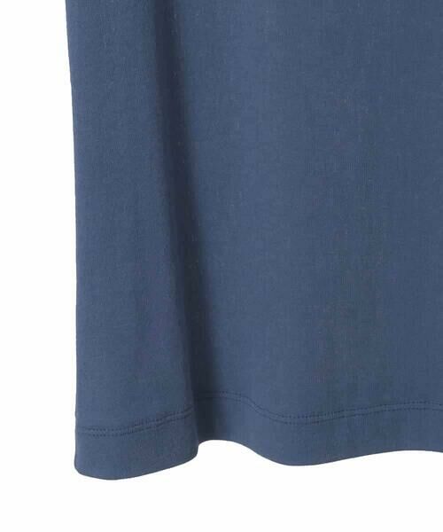 MICHEL KLEIN / ミッシェルクラン カットソー | [アンサンブル対応]リングドットヘンリーネックTシャツ | 詳細4