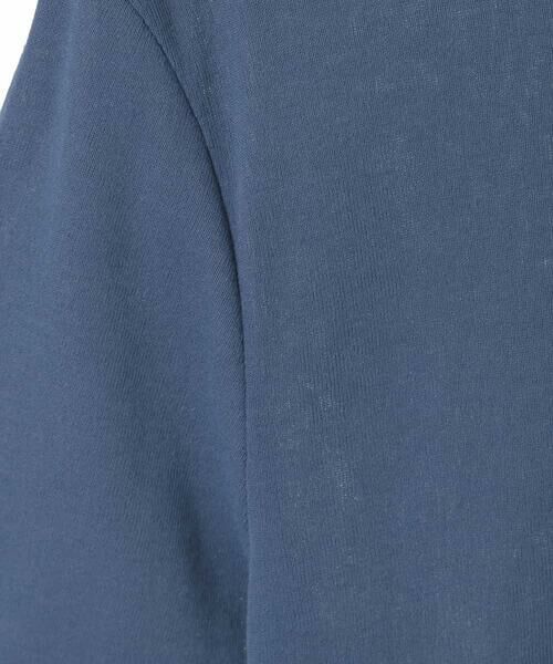 MICHEL KLEIN / ミッシェルクラン カットソー | [アンサンブル対応]リングドットヘンリーネックTシャツ | 詳細6