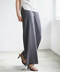 MICHEL KLEIN / ミッシェルクラン その他パンツ | [リラックスボトム]シームレスワイドパンツ