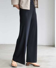 MICHEL KLEIN / ミッシェルクラン その他パンツ | [リラックスボトム]シームレスワイドパンツ