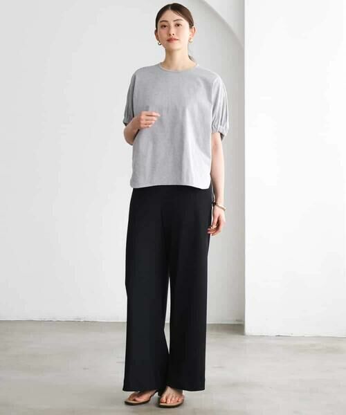 MICHEL KLEIN / ミッシェルクラン その他パンツ | [リラックスボトム]シームレスワイドパンツ | 詳細20