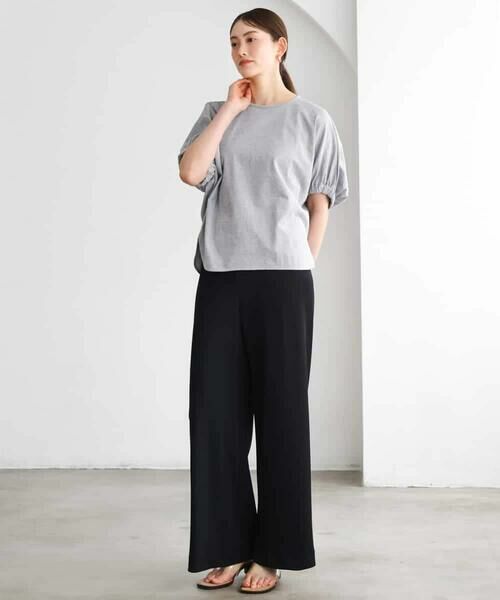 MICHEL KLEIN / ミッシェルクラン その他パンツ | [リラックスボトム]シームレスワイドパンツ | 詳細22