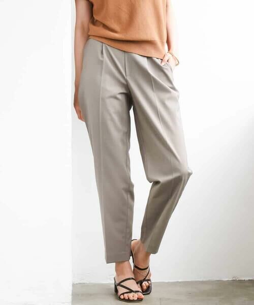 MICHEL KLEIN / ミッシェルクラン ショート・ハーフ・半端丈パンツ | [リラックスボトム]テーパードパンツ | 詳細18