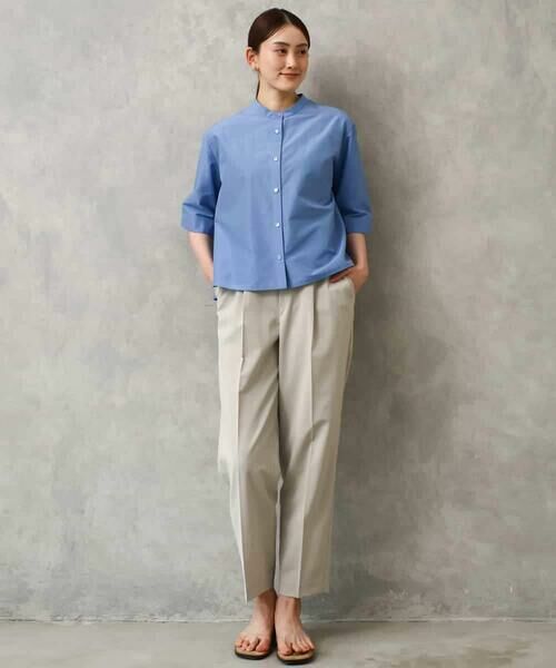 MICHEL KLEIN / ミッシェルクラン ショート・ハーフ・半端丈パンツ | [リラックスボトム]テーパードパンツ | 詳細6