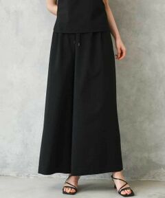 MICHEL KLEIN / ミッシェルクラン その他パンツ | [セットアップ対応/リラックスボトム]ドローストリングワイドパンツ