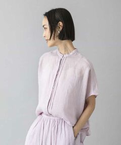 MICHEL KLEIN / ミッシェルクラン シャツ・ブラウス | [セットアップ対応]リネンTブラウス