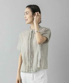 MICHEL KLEIN / ミッシェルクラン シャツ・ブラウス | [セットアップ対応]リネンTブラウス