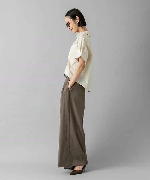 MICHEL KLEIN / ミッシェルクラン シャツ・ブラウス | スキッパーシャツブラウス | 詳細16