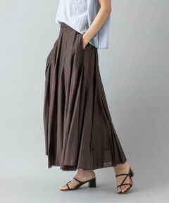 MICHEL KLEIN / ミッシェルクラン ロング・マキシ丈スカート | シアーボリュームスカート