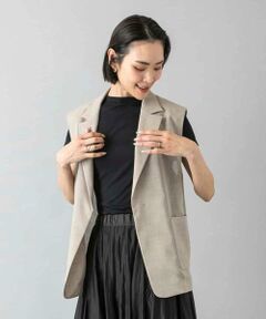 MICHEL KLEIN / ミッシェルクラン ベスト | リネンライクジレ