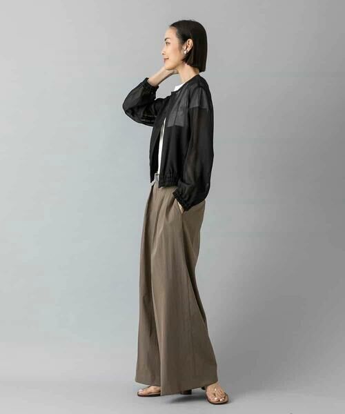 MICHEL KLEIN / ミッシェルクラン その他アウター | [セットアップ対応]メッシュブルゾン | 詳細13