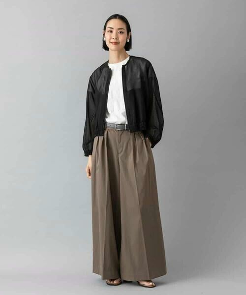 MICHEL KLEIN / ミッシェルクラン その他アウター | [セットアップ対応]メッシュブルゾン | 詳細18