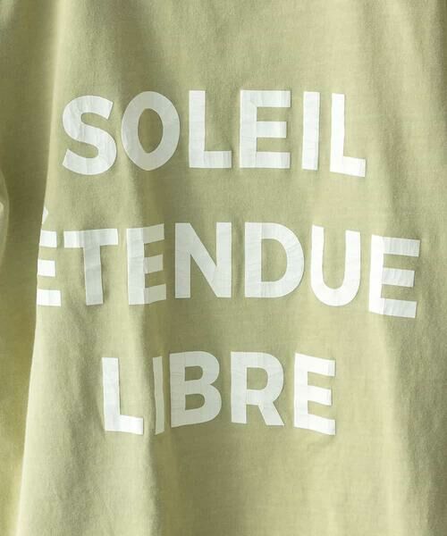MICHEL KLEIN / ミッシェルクラン カットソー | クラックプリントロゴTシャツ | 詳細14