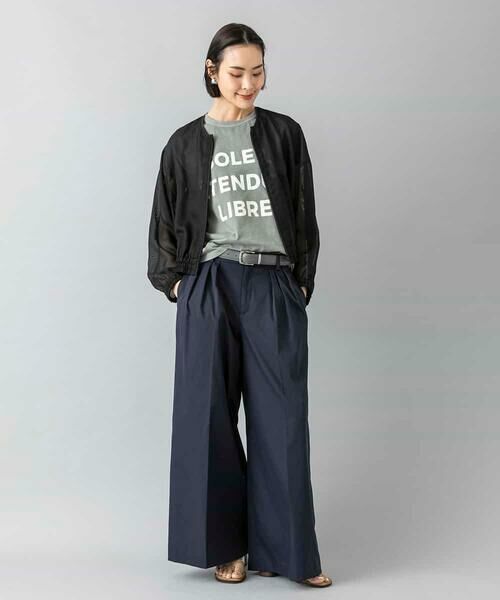 MICHEL KLEIN / ミッシェルクラン カットソー | クラックプリントロゴTシャツ | 詳細30