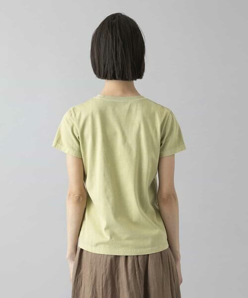 MICHEL KLEIN / ミッシェルクラン カットソー | クラックプリントロゴTシャツ | 詳細9