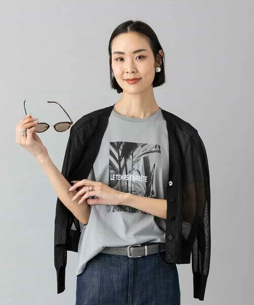 MICHEL KLEIN / ミッシェルクラン カットソー | フォトTシャツ | 詳細24