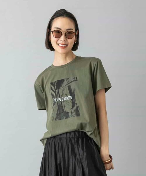MICHEL KLEIN / ミッシェルクラン カットソー | フォトTシャツ | 詳細6