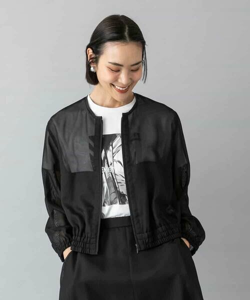MICHEL KLEIN / ミッシェルクラン カットソー | フォトTシャツ（ホワイト）