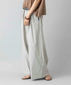 MICHEL KLEIN / ミッシェルクラン その他パンツ | 2タックワイドチノパンツ