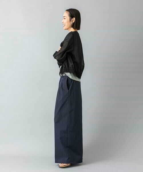 MICHEL KLEIN / ミッシェルクラン その他パンツ | 2タックワイドチノパンツ | 詳細23