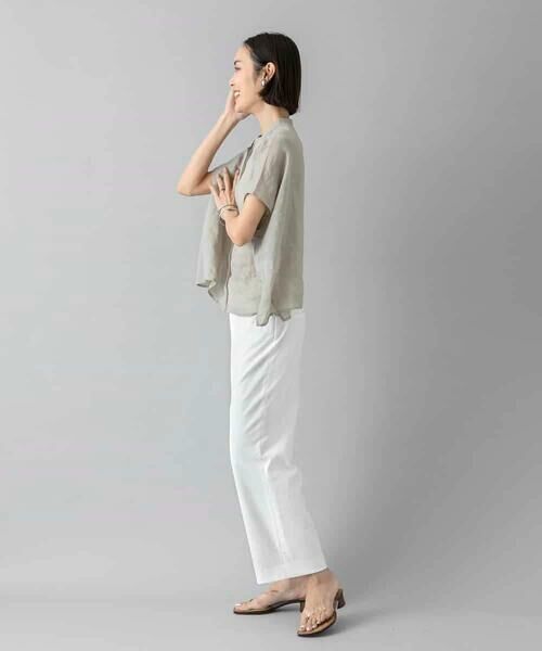 MICHEL KLEIN / ミッシェルクラン チノ・ワークパンツ | [定番人気]ドライストレッチワイドパンツ | 詳細22