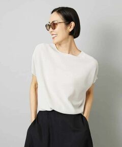 MICHEL KLEIN / ミッシェルクラン ニット・セーター | ホールガーメント(R)フレンチスリーブニット