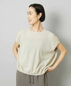MICHEL KLEIN / ミッシェルクラン カットソー | [ドライタッチ]ワッフルバルーンプルオーバー