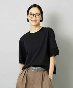 MICHEL KLEIN / ミッシェルクラン カットソー | 袖口メッシュプルオーバー