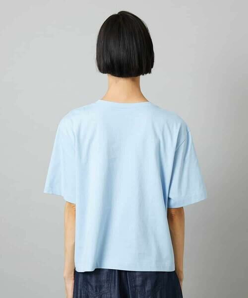 MICHEL KLEIN / ミッシェルクラン カットソー | 透明箔プリントボーダーTシャツ | 詳細28