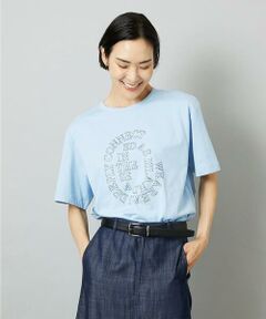 MICHEL KLEIN / ミッシェルクラン カットソー | 透明箔プリントTシャツ
