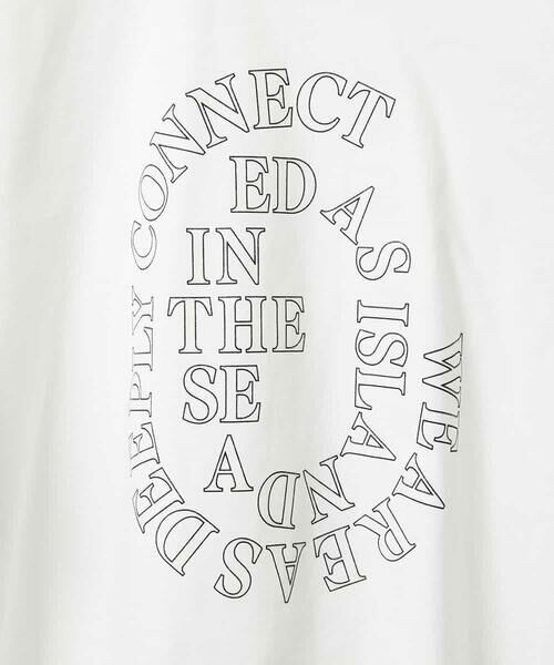 MICHEL KLEIN / ミッシェルクラン カットソー | 透明箔プリントTシャツ | 詳細26
