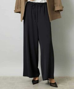 MICHEL KLEIN / ミッシェルクラン その他パンツ | [リラックスボトム]ドローストリング ワイドパンツ