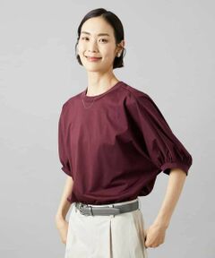 MICHEL KLEIN / ミッシェルクラン カットソー | 袖ギャザープルオーバー