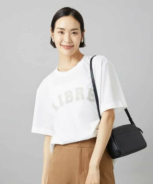 MICHEL KLEIN / ミッシェルクラン カットソー | ボクシ—ロゴＴシャツ | 詳細10
