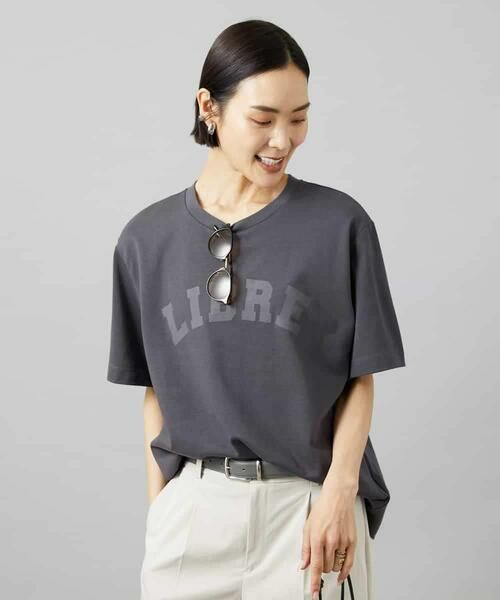 MICHEL KLEIN / ミッシェルクラン カットソー | ボクシ—ロゴＴシャツ | 詳細19