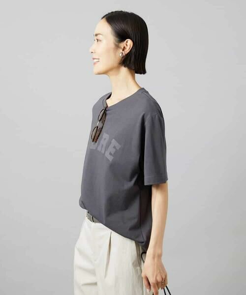 MICHEL KLEIN / ミッシェルクラン カットソー | ボクシ—ロゴＴシャツ | 詳細20