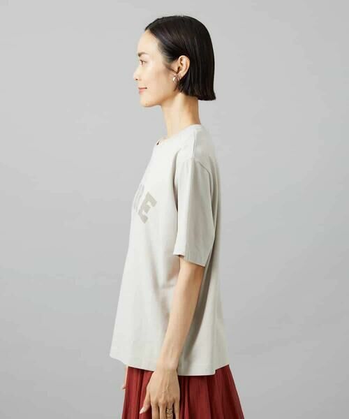 MICHEL KLEIN / ミッシェルクラン カットソー | ボクシ—ロゴＴシャツ | 詳細25