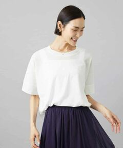 MICHEL KLEIN / ミッシェルクラン カットソー | 袖口アクセントプルオーバー