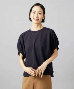 MICHEL KLEIN / ミッシェルクラン カットソー | サッカードルマンスリーブカットソー