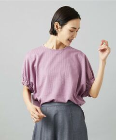 MICHEL KLEIN / ミッシェルクラン カットソー | サッカードルマンスリーブカットソー