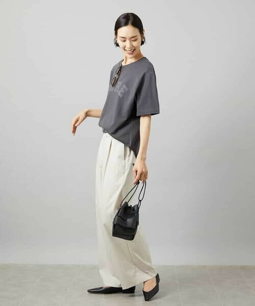 MICHEL KLEIN / ミッシェルクラン その他パンツ | ワンタックワイドパンツ | 詳細26
