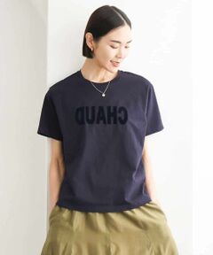 MICHEL KLEIN / ミッシェルクラン カットソー | フロッキーロゴTシャツ