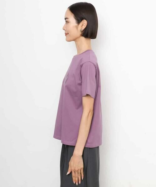 MICHEL KLEIN / ミッシェルクラン カットソー | フロッキーロゴTシャツ | 詳細28