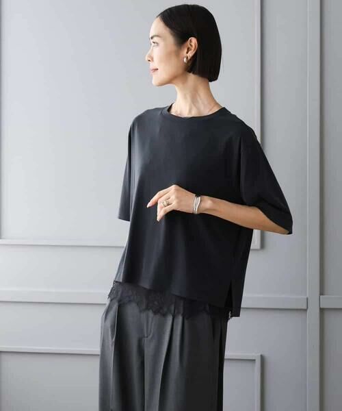 MICHEL KLEIN / ミッシェルクラン カットソー | ヴィンテージライクボックスTシャツ | 詳細10
