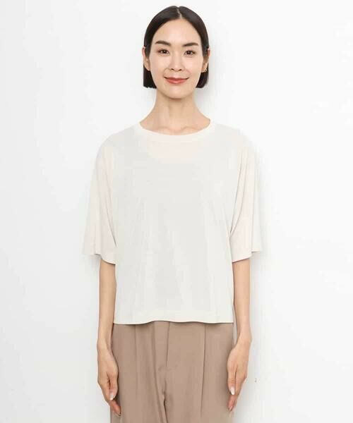 MICHEL KLEIN / ミッシェルクラン カットソー | ヴィンテージライクボックスTシャツ | 詳細13