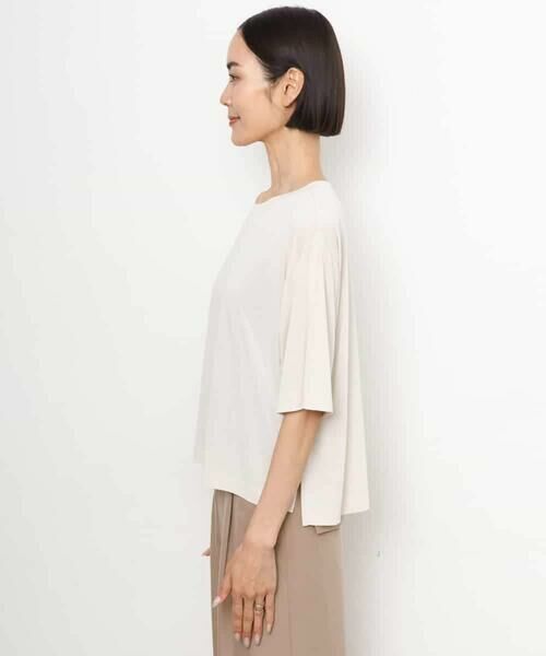MICHEL KLEIN / ミッシェルクラン カットソー | ヴィンテージライクボックスTシャツ | 詳細14