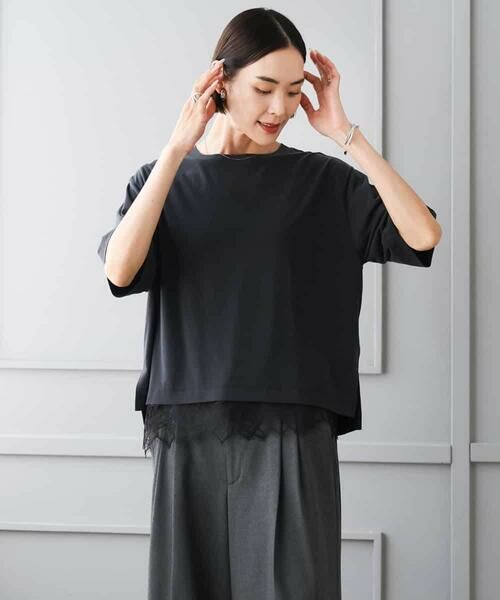 MICHEL KLEIN / ミッシェルクラン カットソー | ヴィンテージライクボックスTシャツ | 詳細9