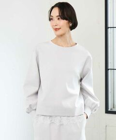 MICHEL KLEIN / ミッシェルクラン シャツ・ブラウス | [セットアップ対応]ダンボールニットフォルムプルオーバー