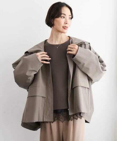 MICHEL KLEIN / ミッシェルクラン シャツ・ブラウス | [セットアップ対応]ダンボールニットフォルムプルオーバー | 詳細13